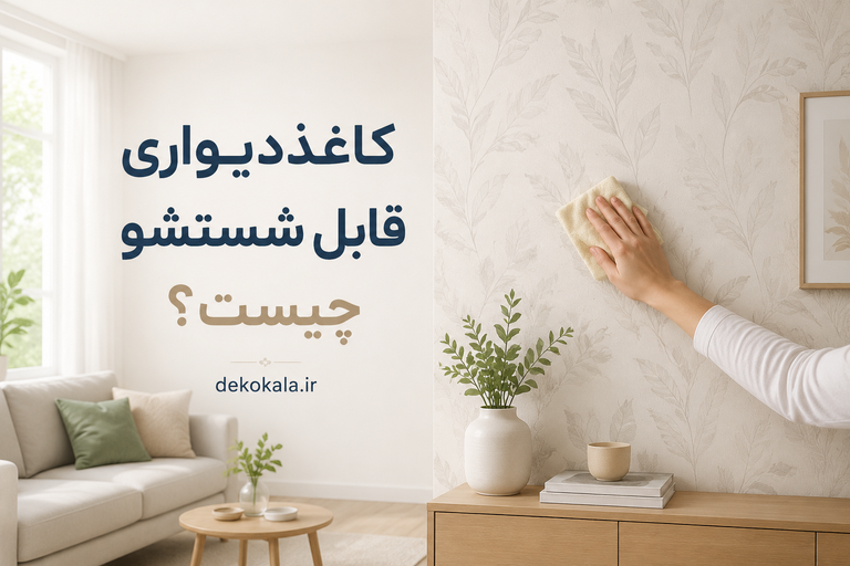 کاغذدیواری قابل شستشو چیست؟