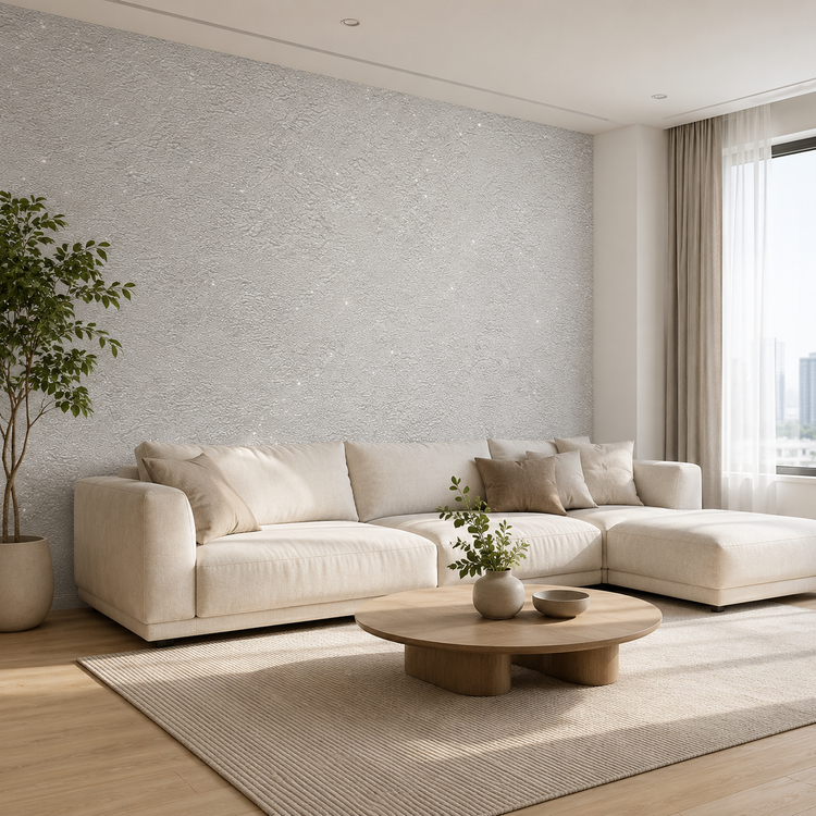 کاغذدیواری قابل شستشو white wall | کد 11124